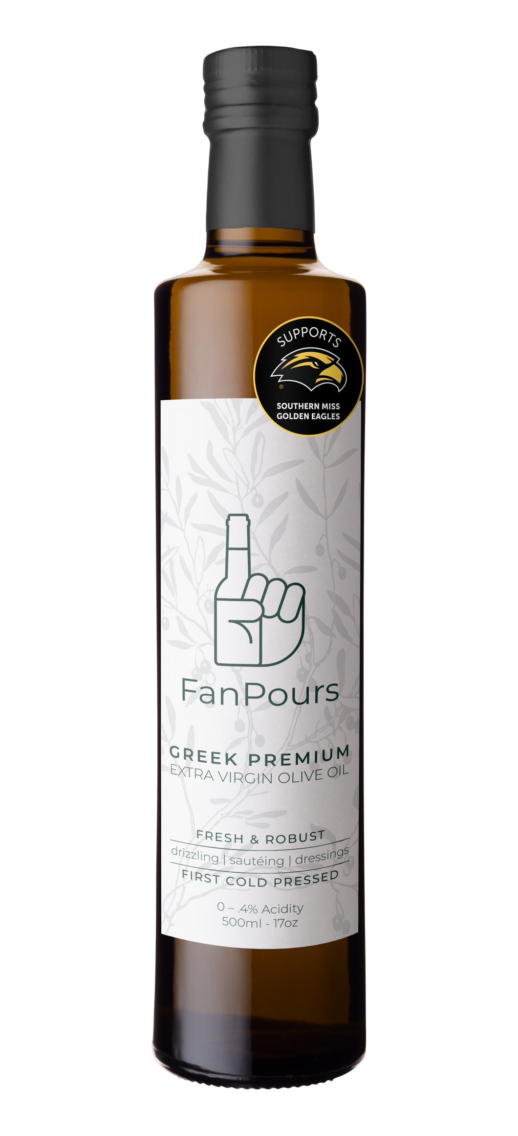Southern Miss Golden Eagles Extra Virgin Olive Oil